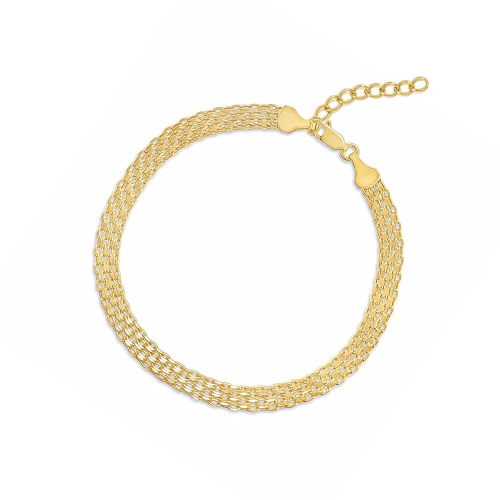 NWT Helen Bracelet // 14k Italian Gold Vermeil
